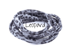 Leopard donker grijs
