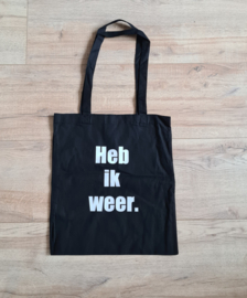 Katoenen tas