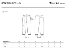 Bedrukte broek fit model - zwart