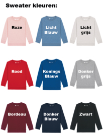 Sweater Meisjes met eigen ontwerp