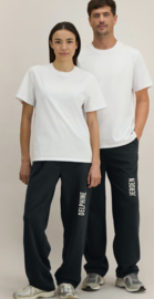 Bedrukte broek chill model - zwart