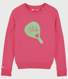 Pink padel sweater