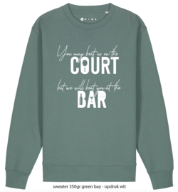 beatus on the court - tennis - sweater - hoodie