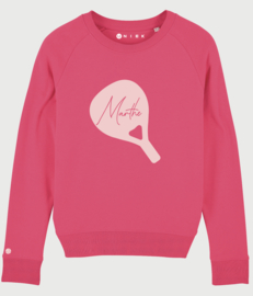 Pink padel sweater