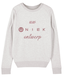 Sweater met eigen ontwerp