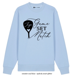 Game Set Match padel sweater - hoodie