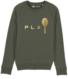 Play Tennis sweater met naam