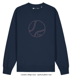 Tennis bal sweater - hoodie