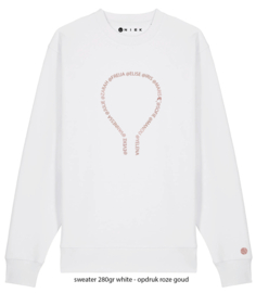 Padel team met bal op de mouw sweater - hoodie