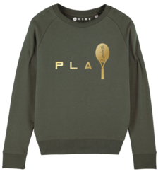 Play Tennis sweater met naam