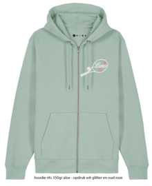 Tennis racket en bloemen sweater - hoodie