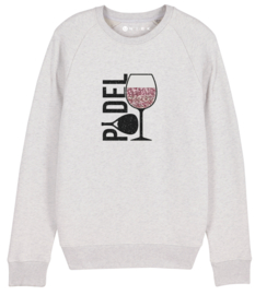 Padel Sweater met rosé wijn(2kleuren)