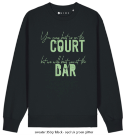 beatus on the court - tennis - sweater - hoodie