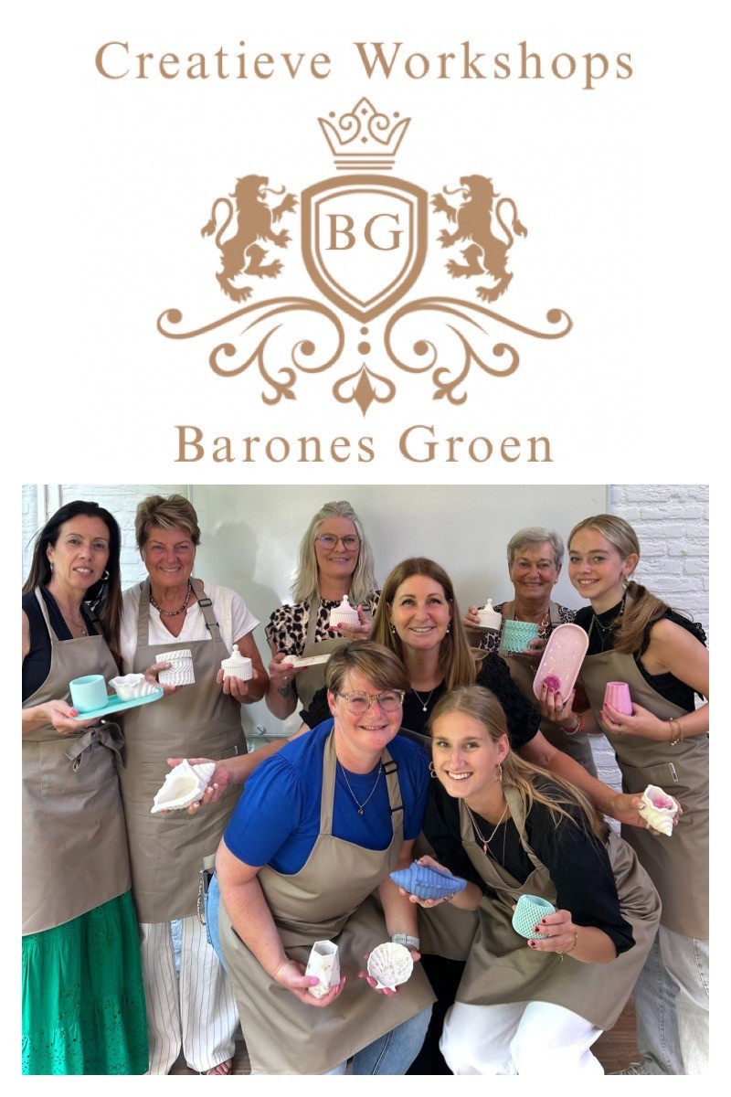 Workshop Jesmonite  vrijdag 5 december 2025 - Bleiswijk ZH -