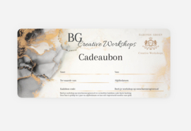 KADO BON CREATIEVE WORKSHOP BARONES GROEN voor 2 personen