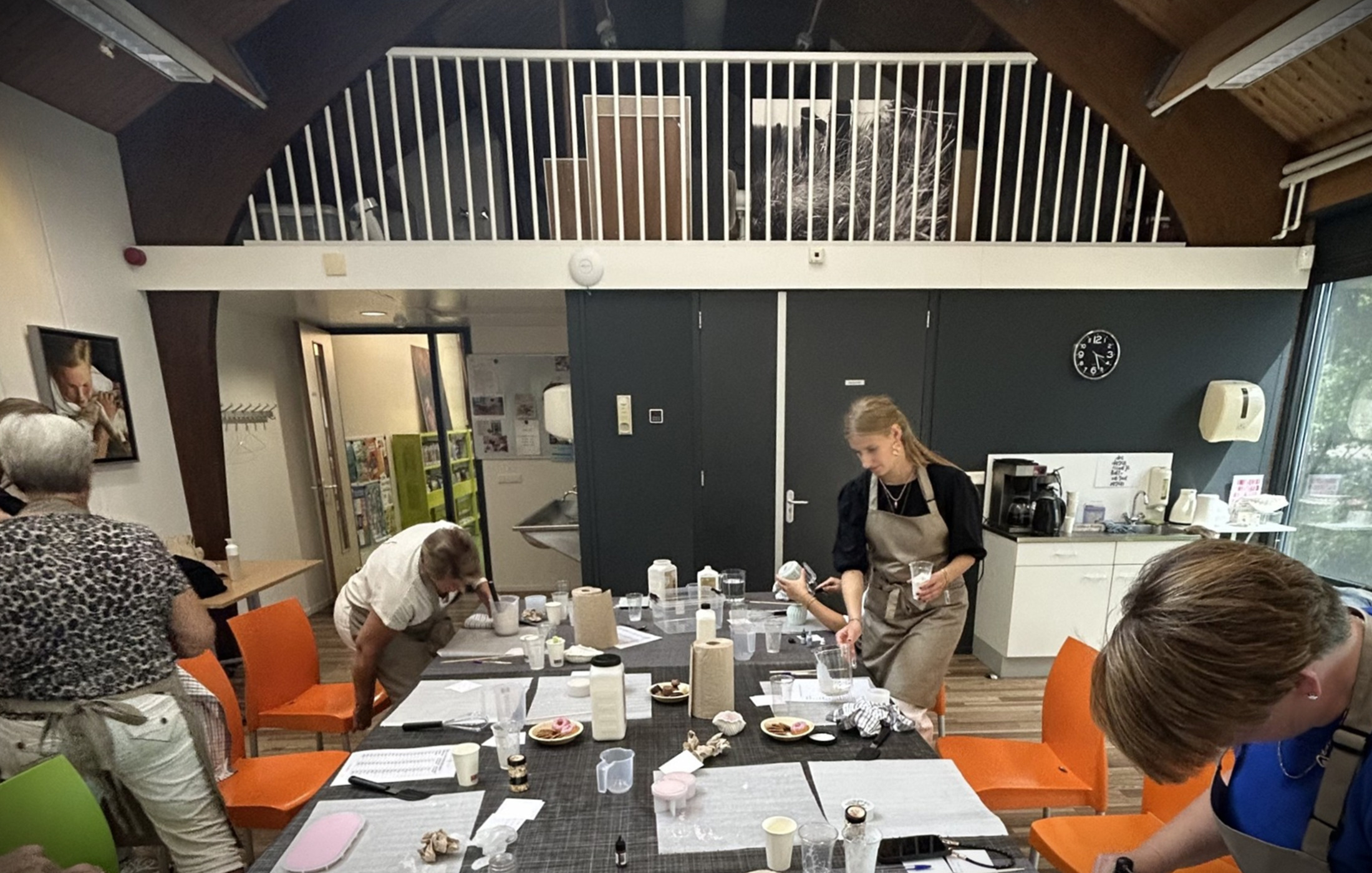 Leslokaal Workshop Jesmonite op vaste locatie in Bleiswijk