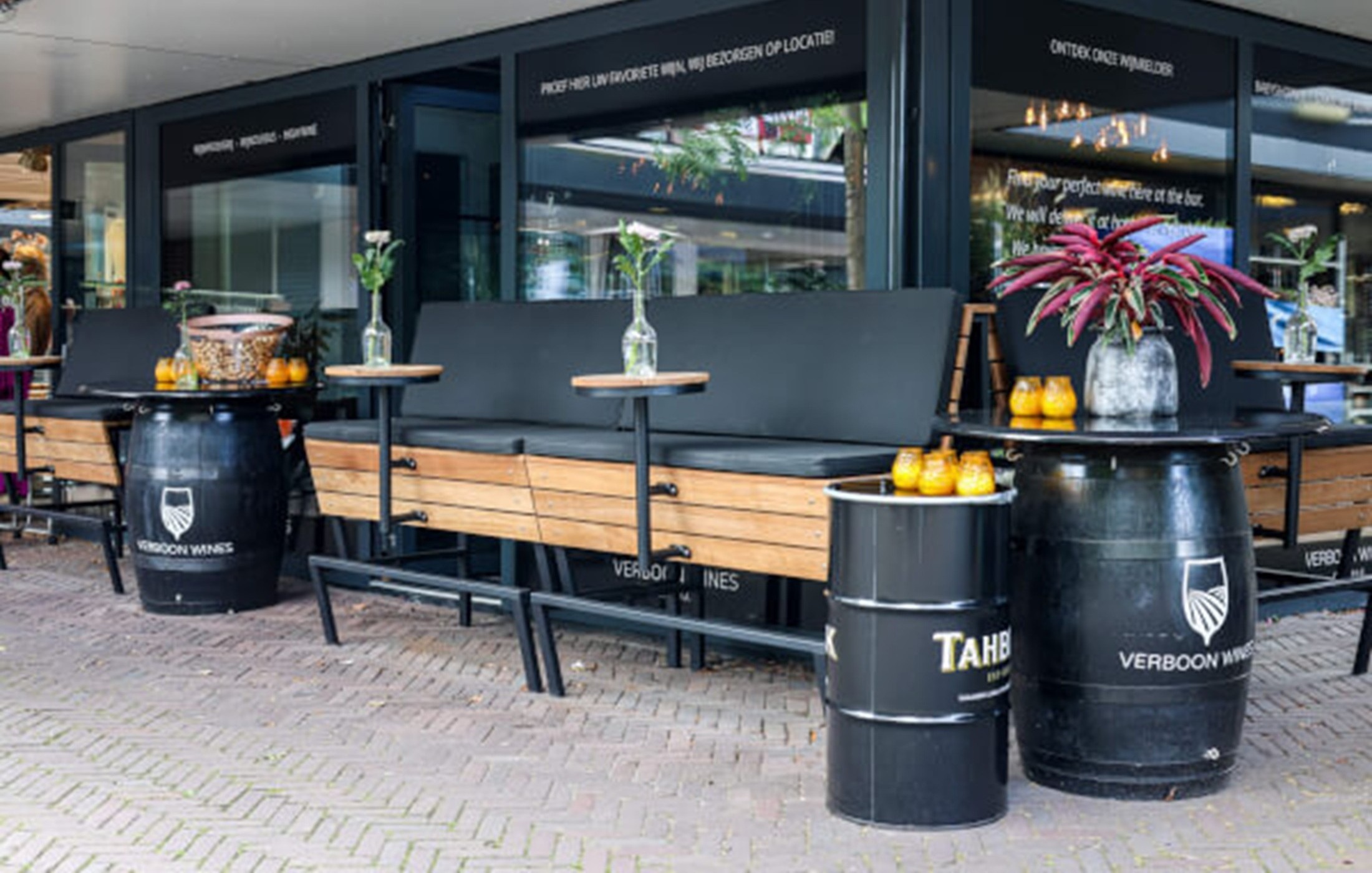 Buitenaanzicht Wijnbar Verboon Wines