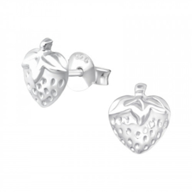 Oorstekers 925 Sterling zilver Strawberry