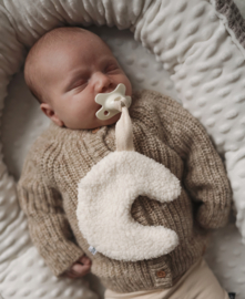 Newborn Mini Maan speendoekje - Teddy