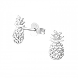 Oorstekers 925 Sterling zilver Pineapple