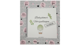 Babyshower invul- en fotoboek