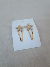 Golden Flower five clip groot (2 stuks)