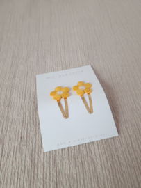 Jasmine Yellow clip middel (2 stuks)