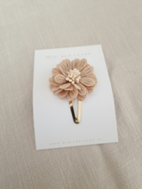 Nude Big Blossom clip groot (1 stuk)