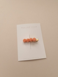 Pompom Lace Coral Line klein (1 stuk)