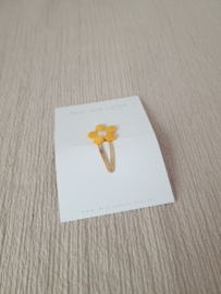 Jasmine Yellow clip middel (1 stuk)