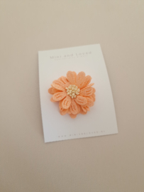 Antislip haarspeldje Coral Big Blossom