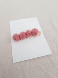 Pompom Pink line groot (1 stuk)