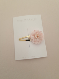 Lace Flower Pink clip groot (1 stuk)