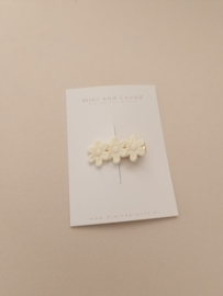 Bloss white flower line (1 stuk)