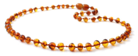 Barnsteen ketting | Cognac