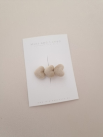 Heart line Beige klein (1 stuk)