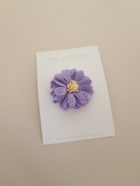 Antislip haarspeldje Lila Blossom