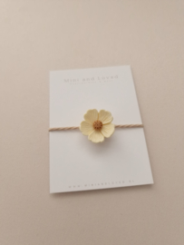 Haarelastiek | Poppy Off-white