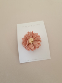 Antislip haarspeldje Pink Big Blossom