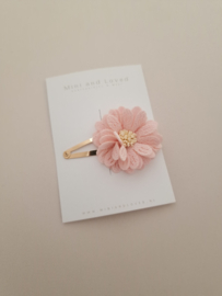 Light Pink Big Blossom clip groot (1 stuk)