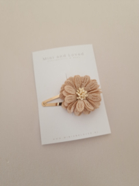 Nude Big Blossom clip groot (1 stuk)