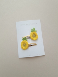 Pineapple clip middel (2 stuks)
