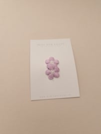 Antislip haarspeldje Flower Jasmine Lila