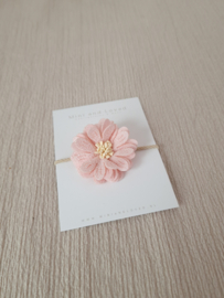 Haarelastiek | Light Pink Big Blossom