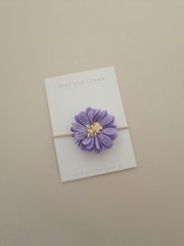 Haarelastiek | Lila Big Blossom