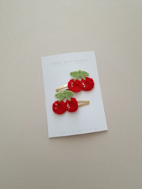 Cherry clip middel (2 stuks)
