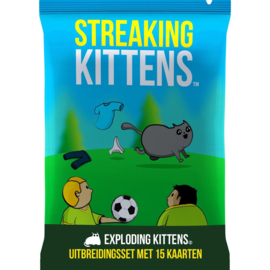 Exploding Kittens Streaking Kittens Uitbreiding - Nederlandstalig Kaartspel