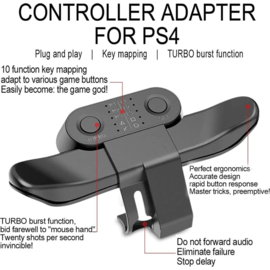 PS4 Back Button Attachment voor de Dualshock (V2) controller