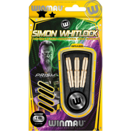 WINMAU - Simon Whitlock Brass: Steeltip Tungsten Dartpijlen Professioneel