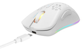 Deltaco Gaming White Line WM80 Wireless Lightweight Gaming Mouse